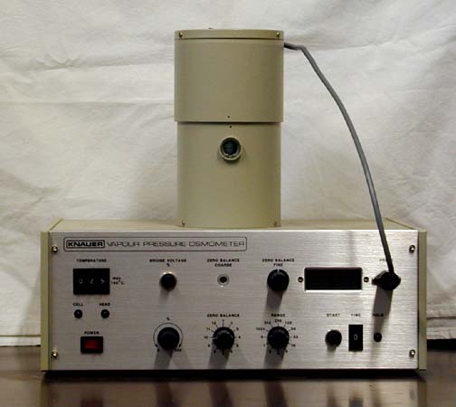 Dampfdruckosmometer