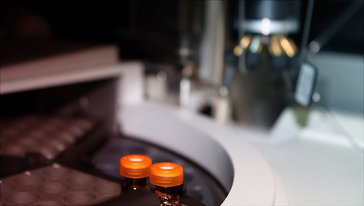 Proben im Autosampler