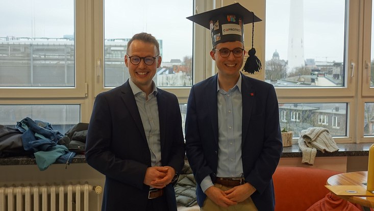 Sebastian Wicha and Niklas Krömer