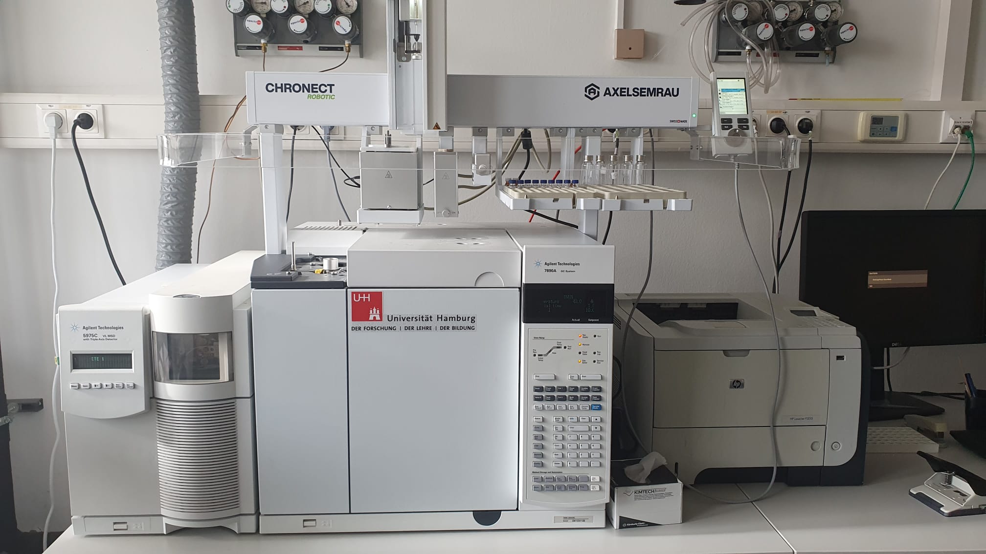 Agilent GC/MSD mit Autosampler