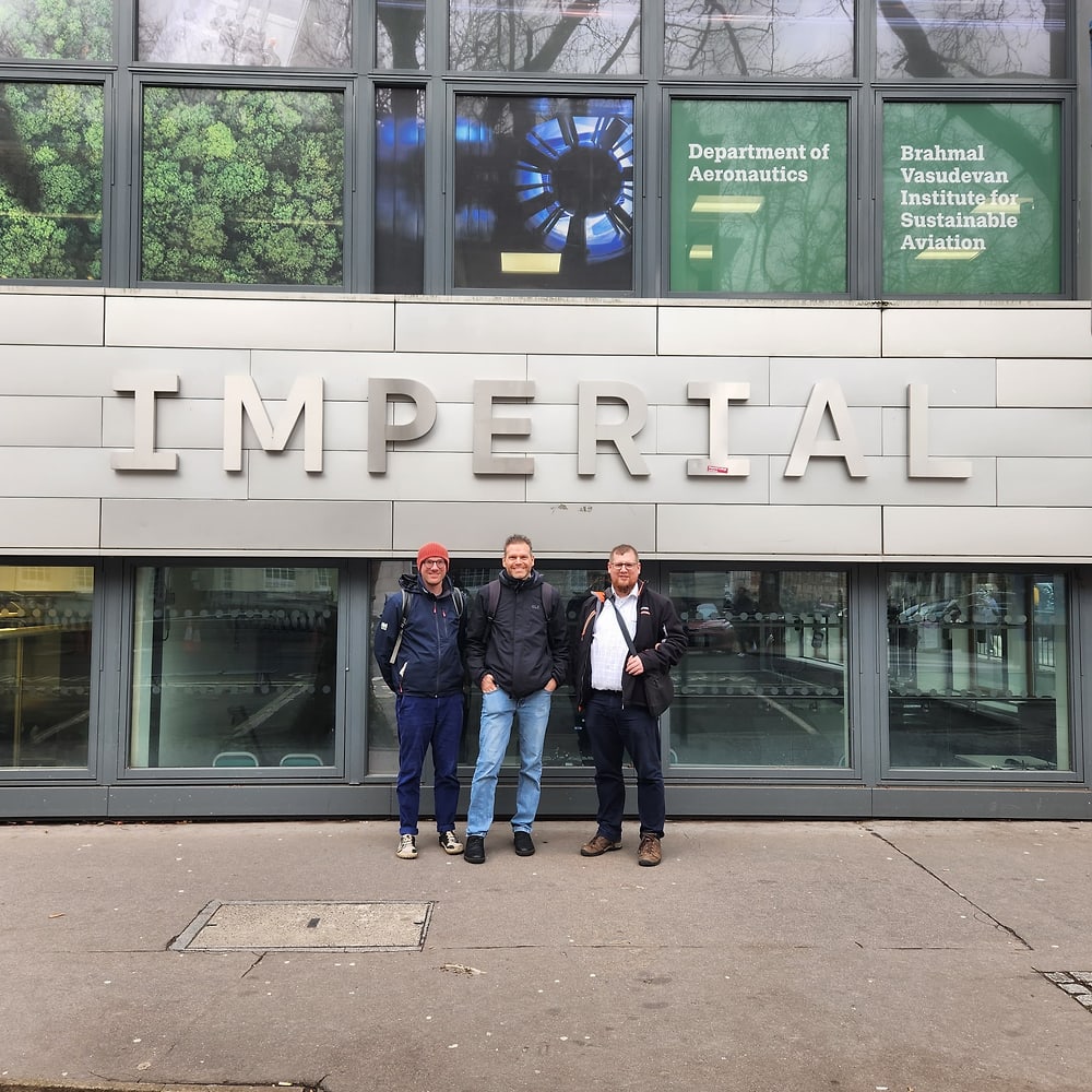 Prof. Albert, Prof. Poller and Prof. Hallett